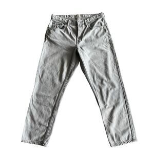Everlane Light Gray High Rise‎ Slouch Cropped The Summer Jean 29 waist